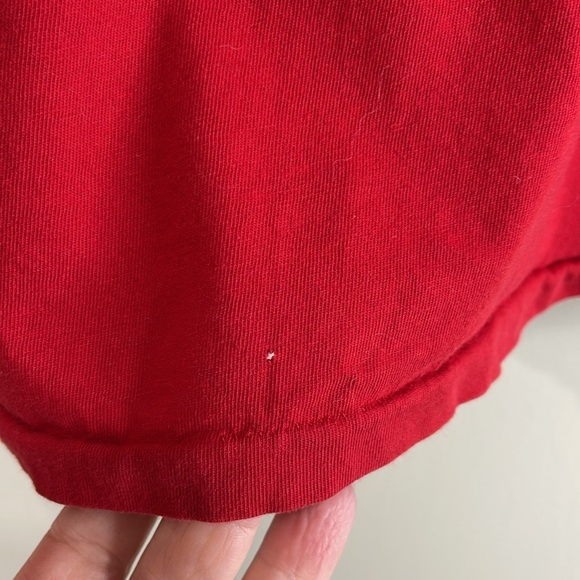 Polo Ralph Lauren Red T-Shirt Embroidered Logo Short Sleeve Crewneck XL *As Is* - Picture 8 of 14